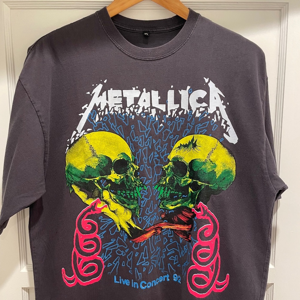 R13 Metallica T Shirt - oversized
